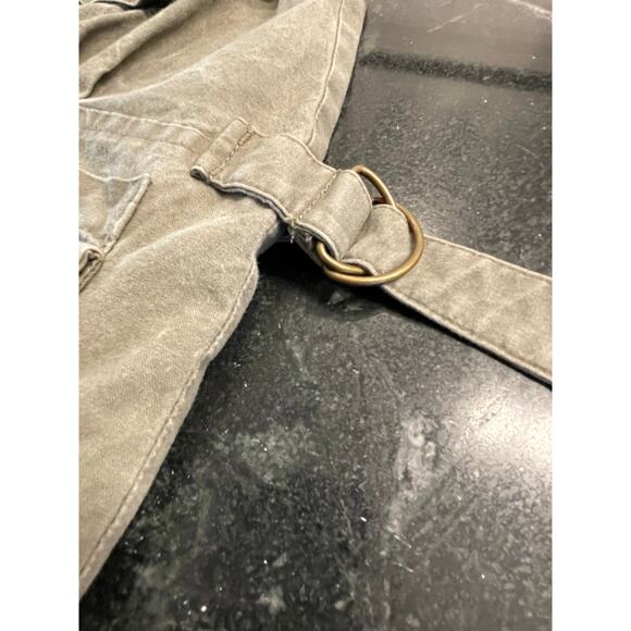 L.L. Bean women's Khaki Field Vest fishing safari photog cargo SM VTG - Picture 8 of 11